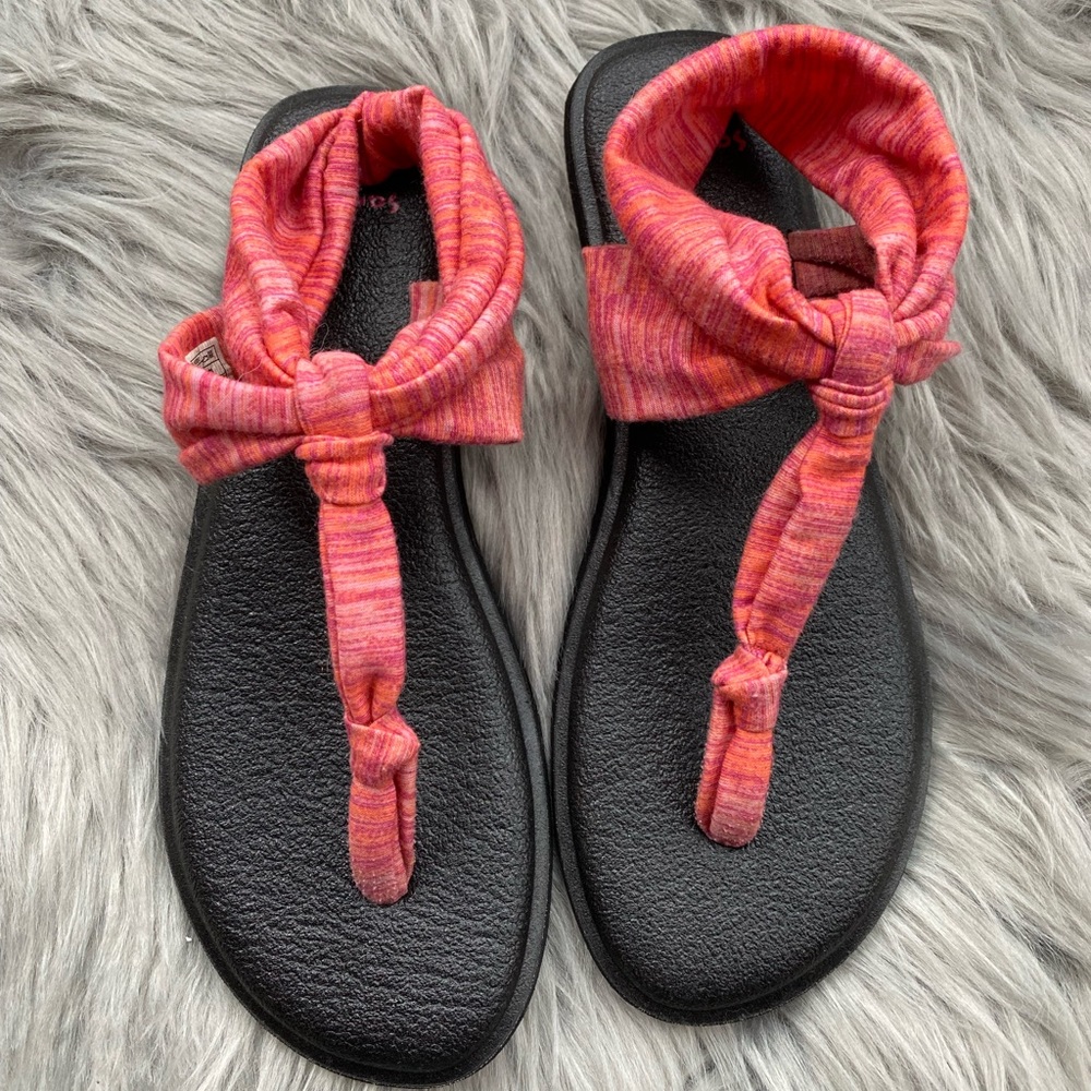SANUK Yoga Sling Sandals, size 6